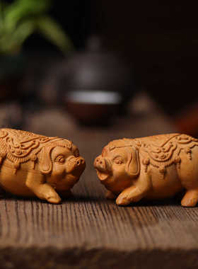 福喜可爱猪玄关摆件家居工艺品