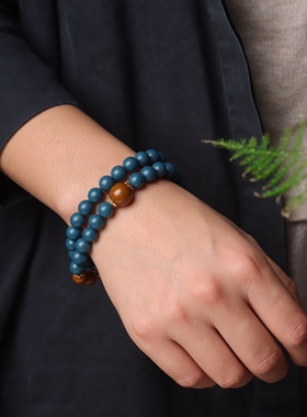 佳偶天成双圈手串非遗合香珠