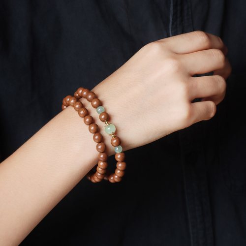 鹅梨帐中香非遗合香珠双圈手串