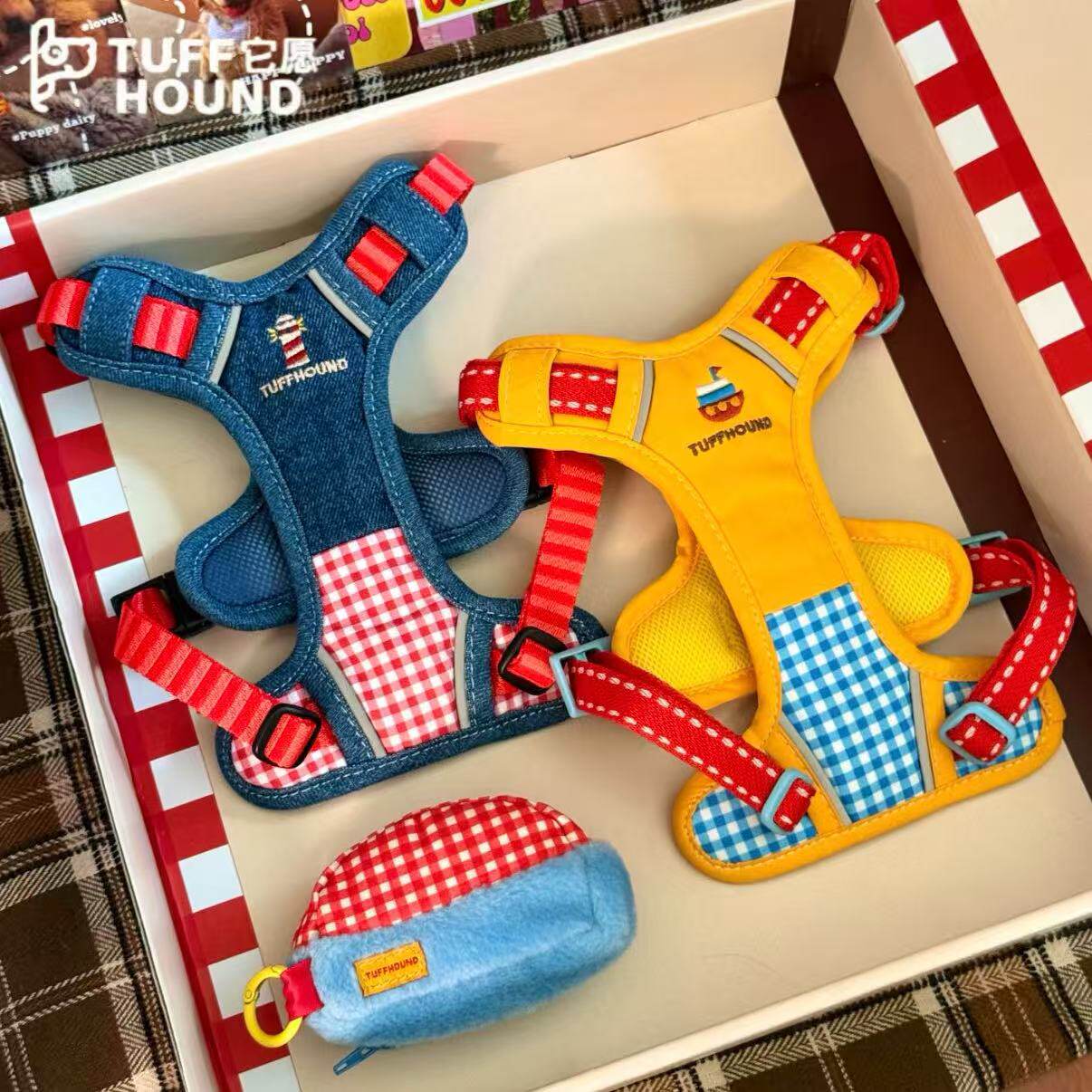 Tuffhound 它愿狗狗防爆冲胸背带柯基牵引绳背心式遛狗绳胸背带,宠物/宠物食品及用品,狗牵引绳,淘宝优惠券,粉丝福利购,淘宝优惠卷