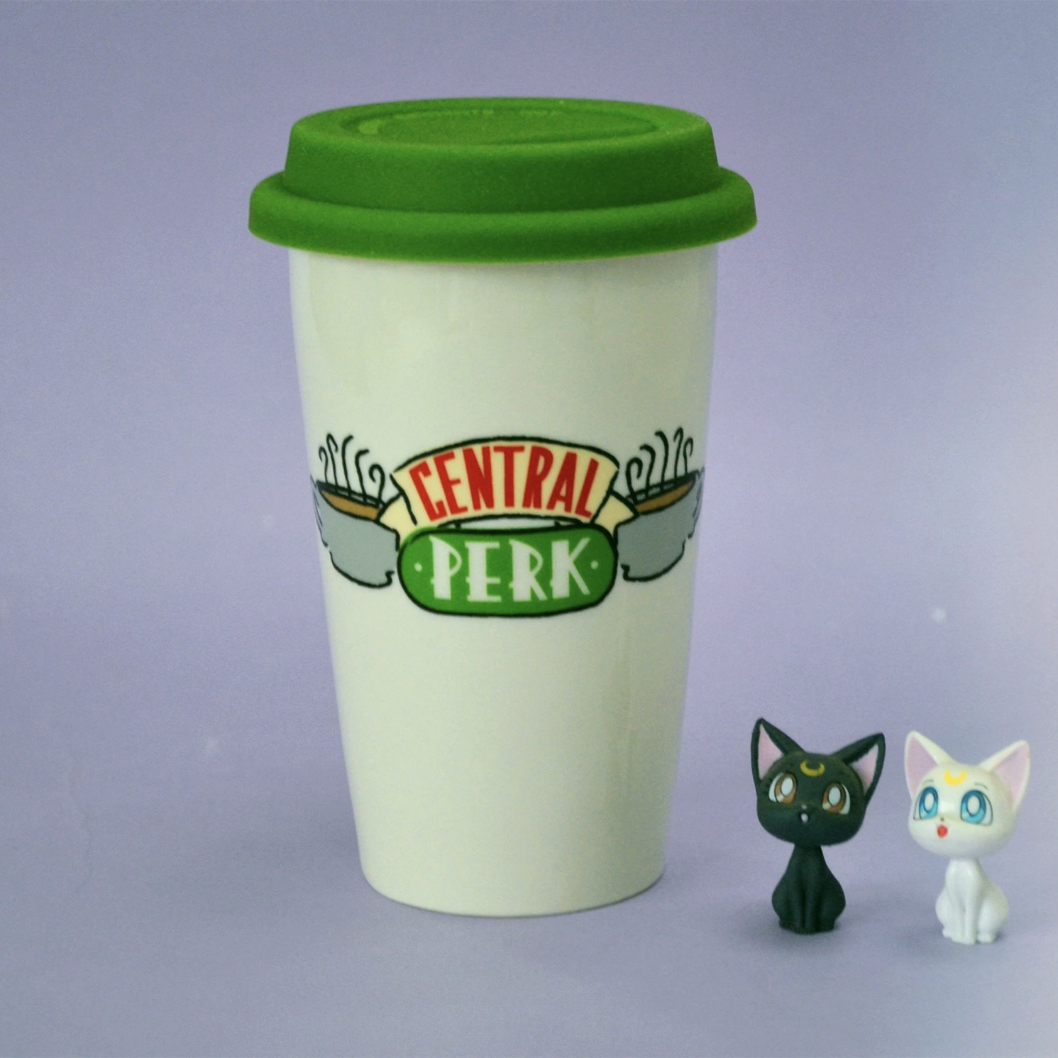 老友记centralperk双层陶瓷杯子