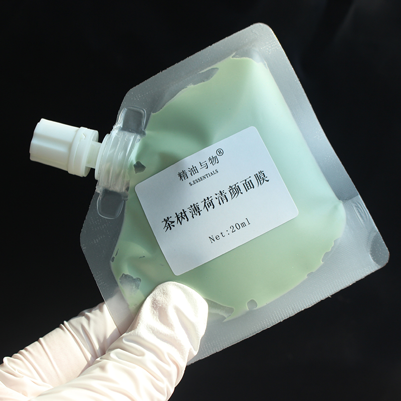 【控油祛痘】茶树薄荷清颜面膜补涂抹面膜