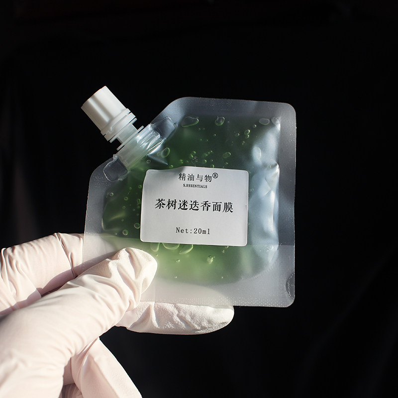 精油与物  茶树迷迭香面膜 闭涂抹面膜