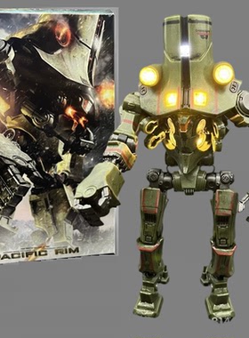 环太平洋发光机甲切尔诺阿尔法可动手办危险复仇流浪者玩具模型