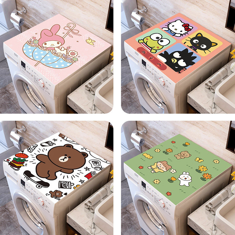 防尘盖布套罩双开门冰箱滚筒洗衣机防水防晒垫子上开pvc防灰层,居家布艺,万能盖巾,淘宝优惠券,粉丝福利购,淘宝优惠卷