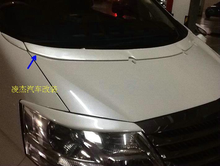 10系埃尔法alphard nmh10 04-07埃尔法改装车机盖翼