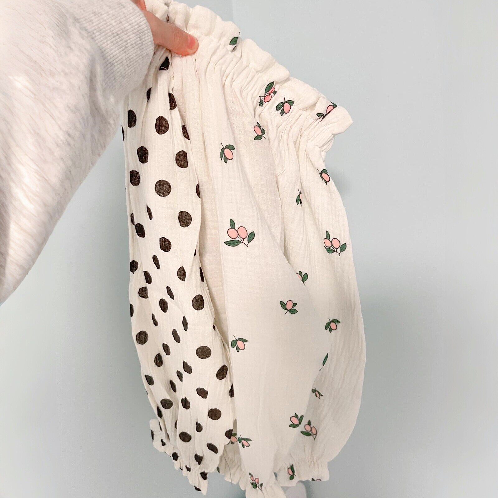 蚊帐穿腿上了！儿童防蚊裤轻薄款春夏棉纱宝宝睡裤男女童外出长裤