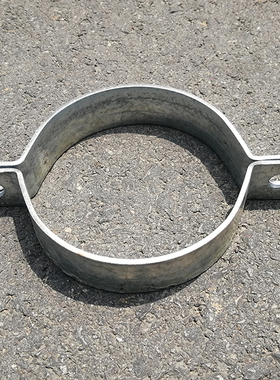 30X3mm厚镀锌立杆电线杆铁钢管圆柱支架紧锁扣固定卡子抱箍