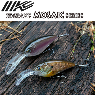 日本IK imakatsu宽舌板胖子饵MOSAIC IK 200W 300W路亚硬饵浮水