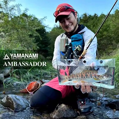 日本yamanami山波商店观鱼袋活鱼袋路亚飞钓鱼获拍照水袋透明袋