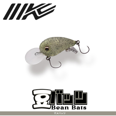 imakatsu日本IK路亚硬饵豆bean bats豆鲅鱼小摇摆饵胖子浮水亮片