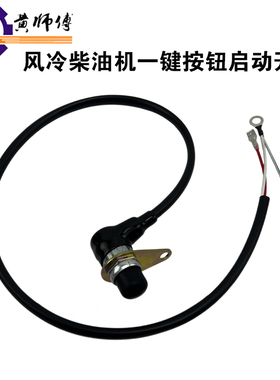 风冷柴油机170F173F178F186FA188F192F195F一键启动开关按钮开关