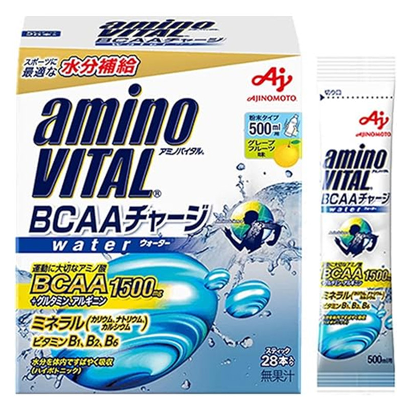 日本amino vital氨基酸葡萄柚28条支链氨基酸BCAA精氨酸谷氨酰胺