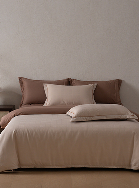 26年春夏新款高奢宋锦缎四件套高级感被套4件套双人床品套件