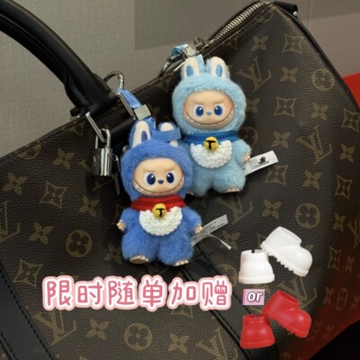 钩织成品迷你拉布布哆啦A梦娃衣
