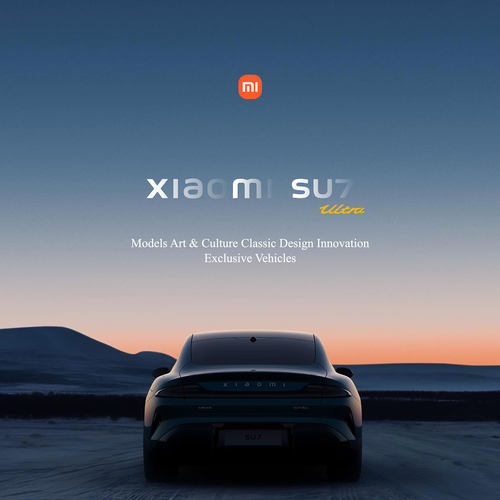 100页小米汽车xiaomi su7汽车ppt模板智能电动汽车4s店维修保养