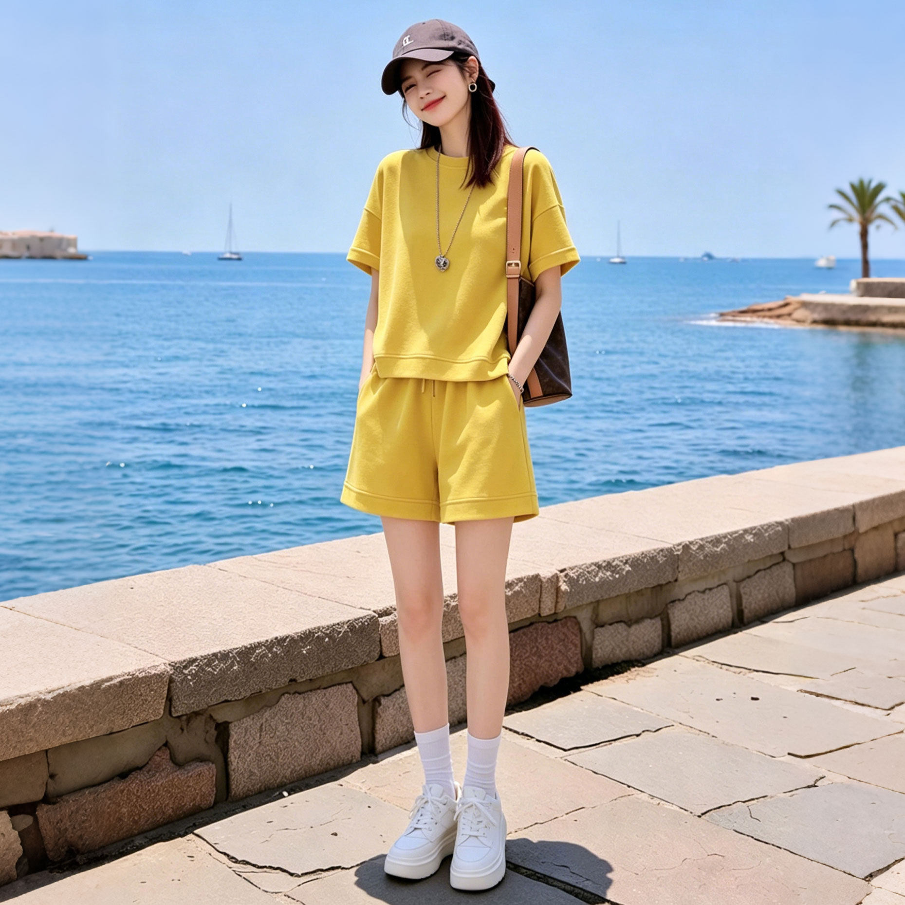 欧货休闲运动套装女2026新款休闲运动套装