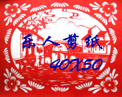 无锡灵山梵宫清名桥各地名胜古迹风景手工剪纸大学生毕业作品
