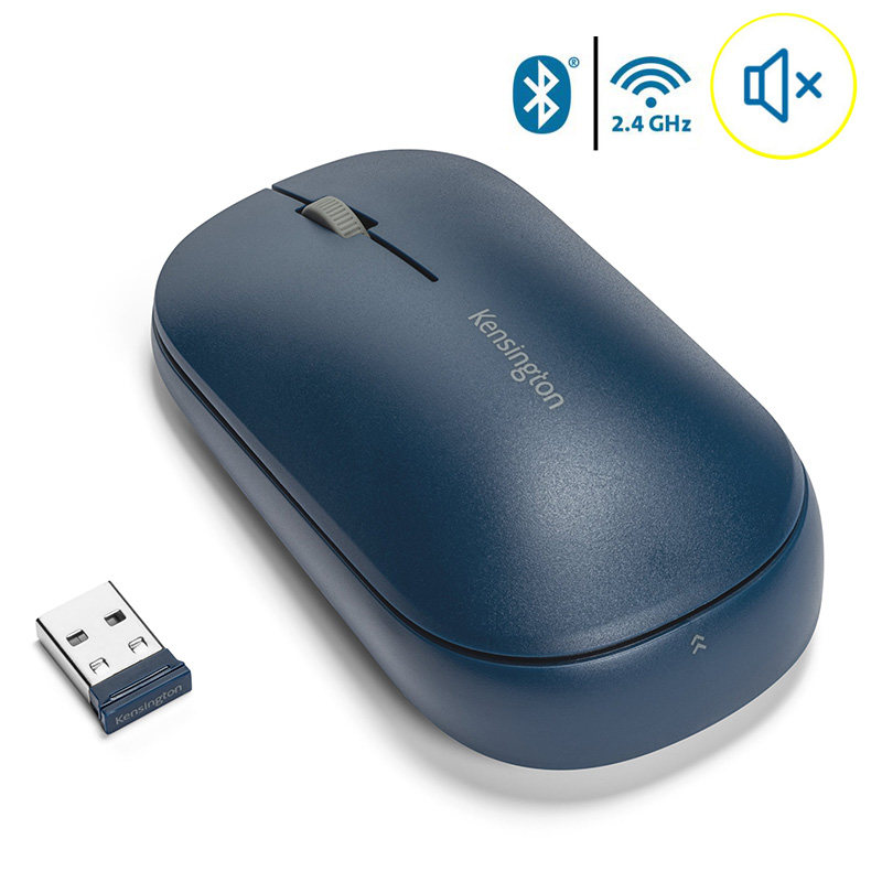 美国时尚静音蓝牙鼠标电脑ipad女生可爱色Kensington双模游戏办公