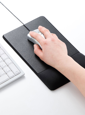 日本SANWA鼠标垫腕垫手托护腕贴104键盘托布/TPU办公游戏GELP