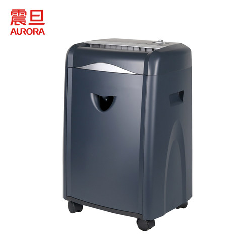 震旦Aurora碎纸机 AS078大容量商务安全办公纸张粉碎机碎磁卡CD
