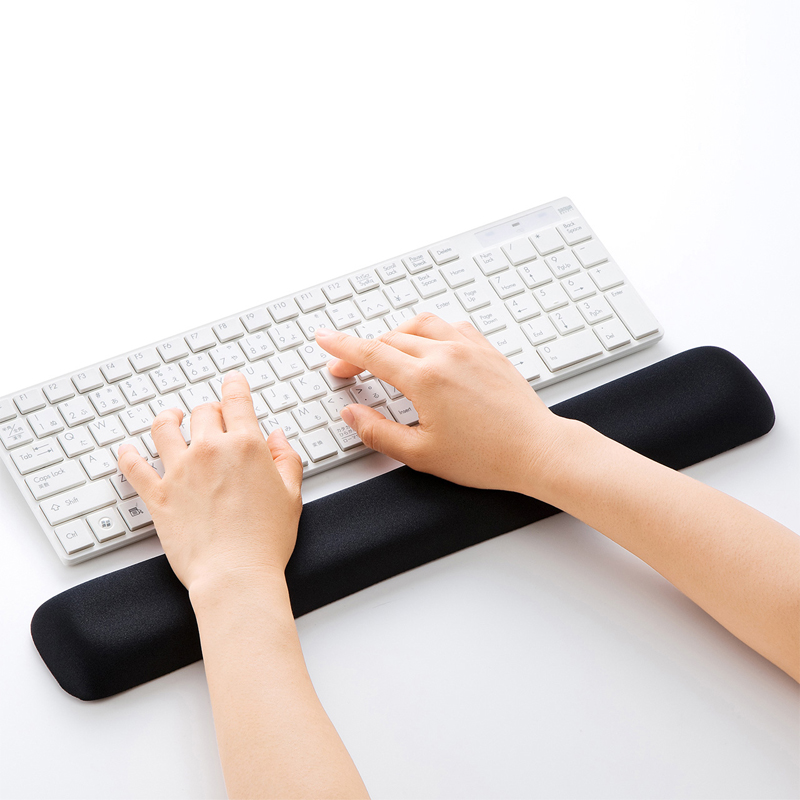 日本SANWA键盘托MU3N机械键盘手托游戏键盘护腕垫87/104/108腕托 电脑硬件/显示器/电脑周边 鼠标垫/贴/腕垫 原图主图