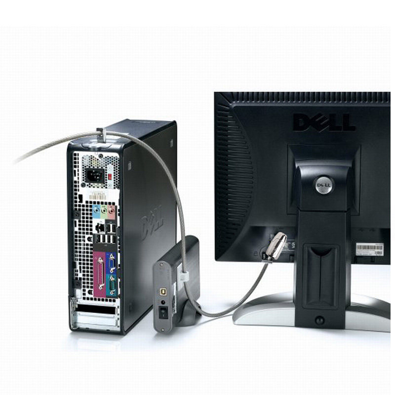 美国Kensington 整合型台式机钥匙型电脑锁防盗锁 64424