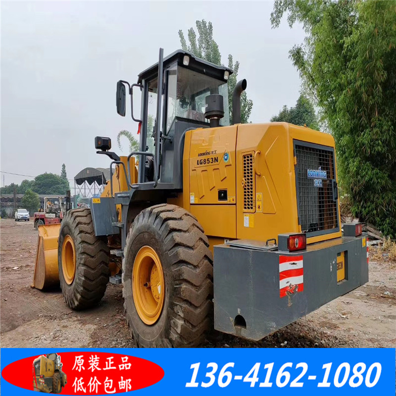 二手柳工铲车 长臂50侧翻 50抓木机50/30龙工临工装载机