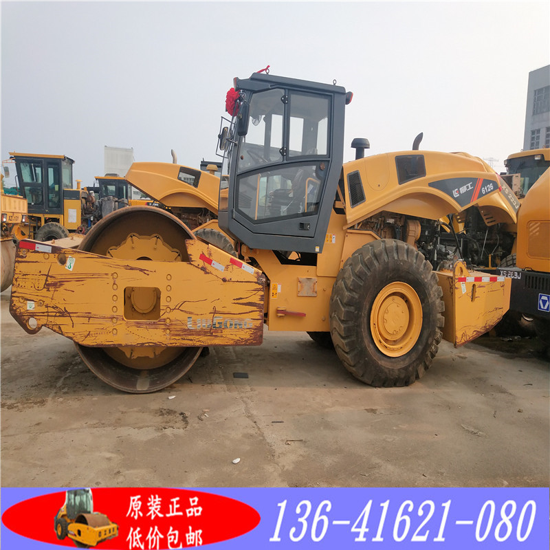 出售二手徐工20吨22吨26吨振动铁三轮压路机市场