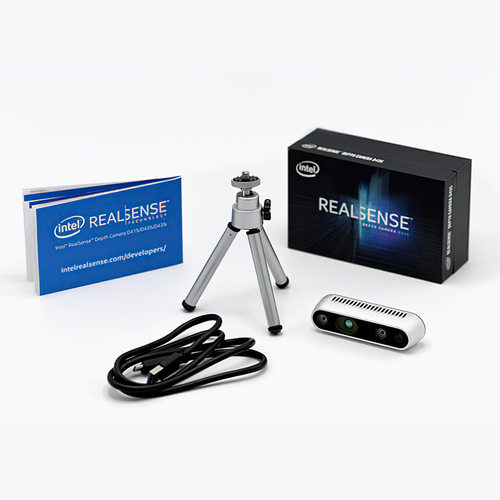 intel英特尔RealSense D435全型号双目深度相机3d智能实感摄像头
