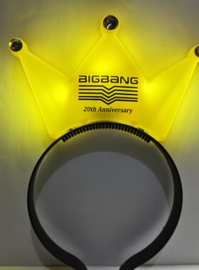 权志龙BIGBANG皇冠灯发箍演唱会