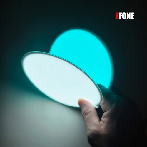 电池款超薄圆形柔性发光冷光片