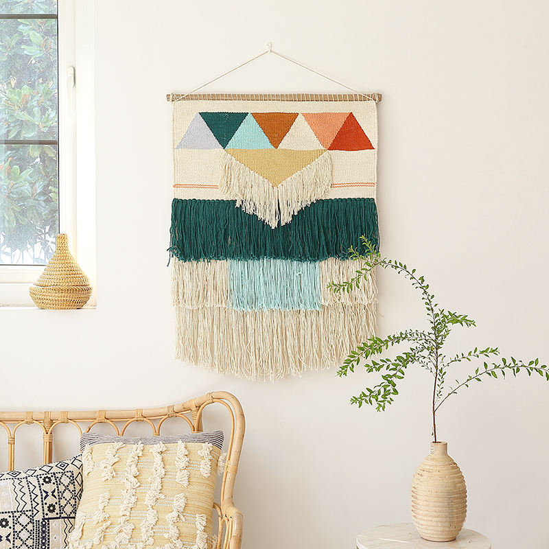 梭罗双树我的乌托邦波希米亚墙毯