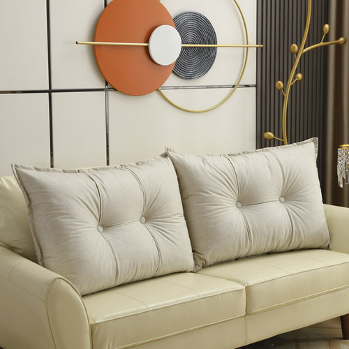 床头靠垫枕可拆洗榻榻米沙发软包护腰大靠背宿舍床上靠枕垫背腰靠