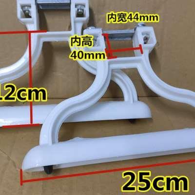 新款加厚塑料支架铝合金暖气片专用支架片腿带滑轮加水散热器配件