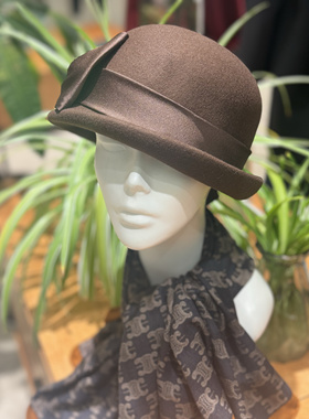 Aqua city 水世界2024年秋冬新款时尚百搭女士小礼帽MA356