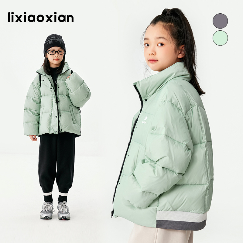 梨小闲儿童杜邦三防保暖羽绒服