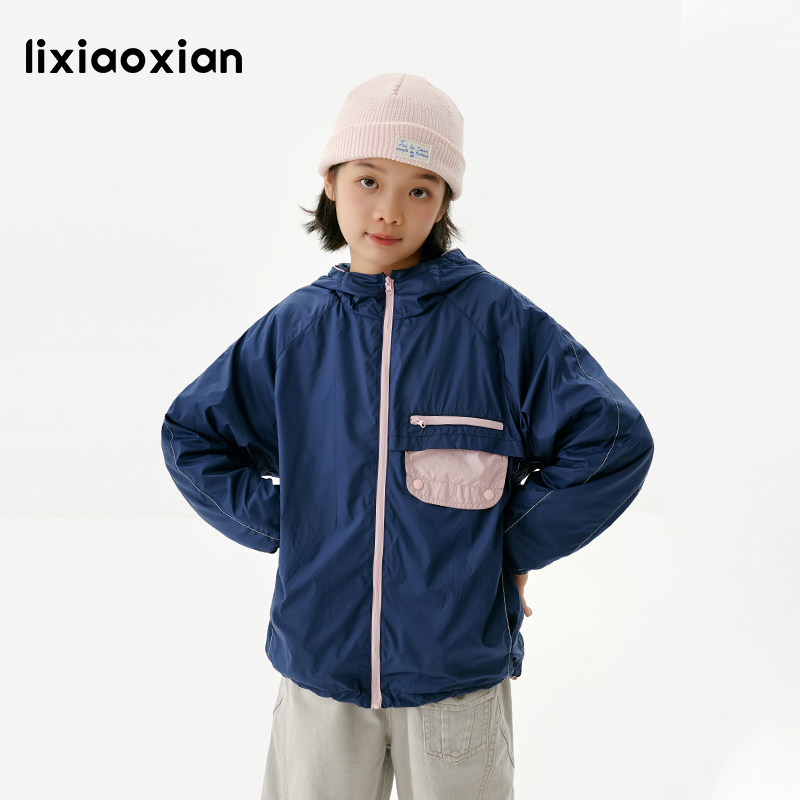 梨小闲原创女童秋冬保暖轻软外套