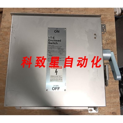 工业配件ITE NF652SS 60安培安全开关 SS 4/4X 6极600V无保险丝