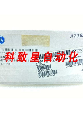 工业配件IC200GBI001-LL GENIUS网络接口