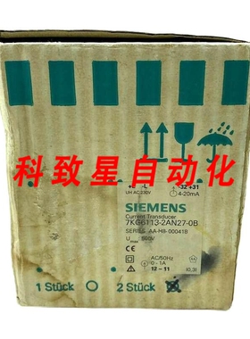 工业配件SIMEAS 7KG6113AN27-0B变送器输入1A输出信号DC 40MA