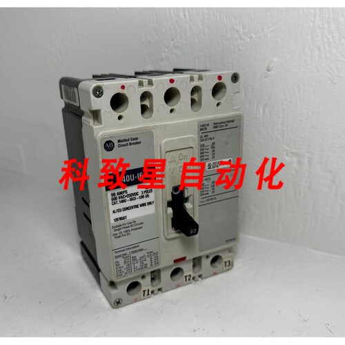 工业配件140U-I6 90A断路器480/600V 3P 140U-I6C3-C90 90安培