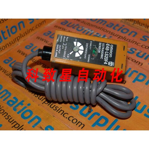 工业配件E4B-LS20F4 超声波传感器5000MM 范围