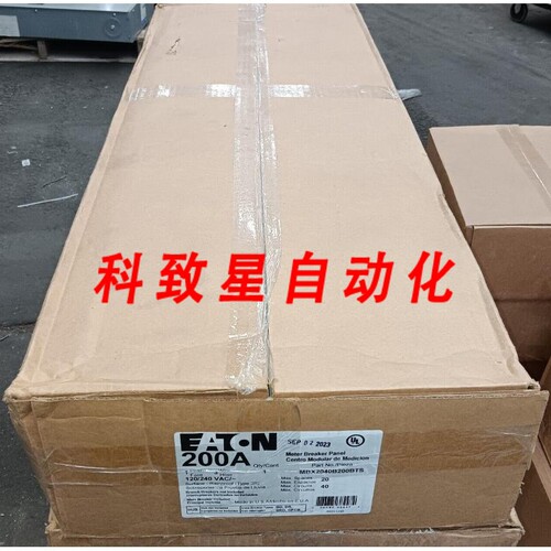 工业配件MBX2040B200BTS 200安培主断路器仪板无环 4爪 120/24V