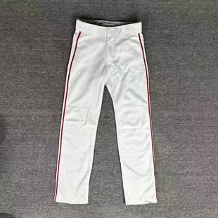 美国专业棒球裤可调直筒长裤七分防滑耐磨强补厚薄瑕疵儿童青少年