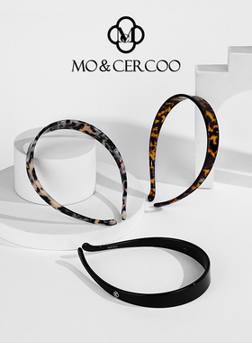 Mo&Cercoo眼镜发箍发卡醋酸女高级感洗脸气质头箍头饰法式发捆