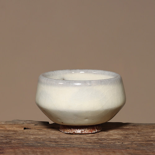 台湾杨晴晴柴烧志野黄金蜜釉茶杯