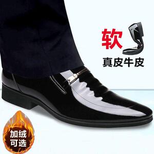 正装商务男士皮鞋真皮内增高男鞋