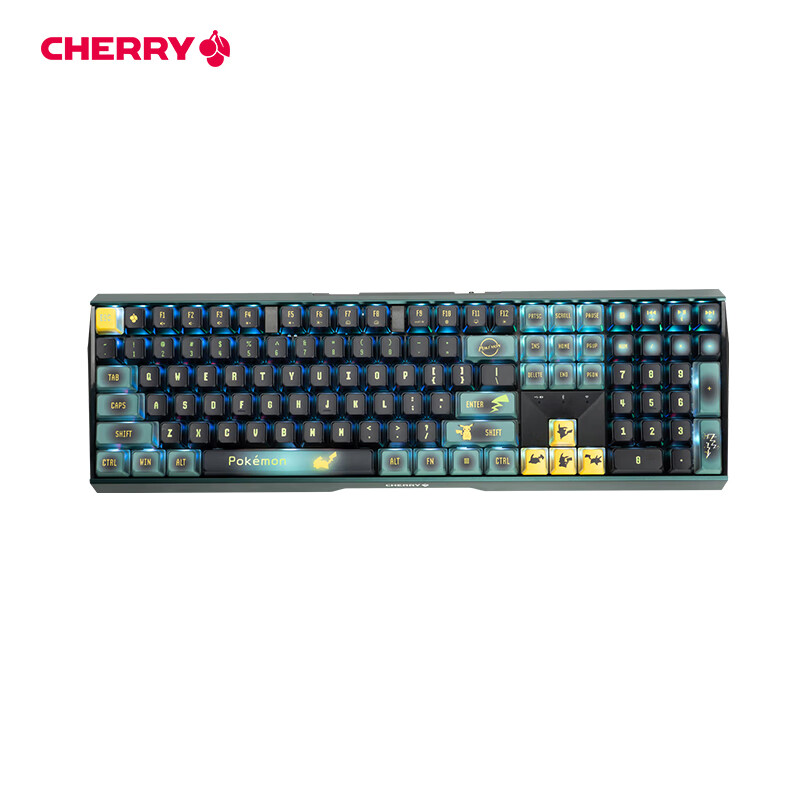 樱桃（CHERRY）MX3.0S无线键盘 机械键盘 宝可梦联名款 皮卡丘键