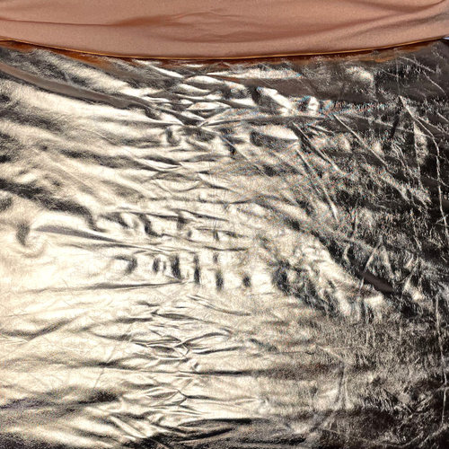 莱卡布烫金布料独特图案加烫金高弹力布四面弹力布料服装内衣面料